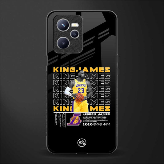 king james glass case for realme c35 image