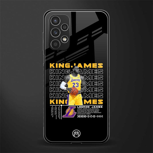 king james back phone cover | glass case for samsung galaxy a13 4g