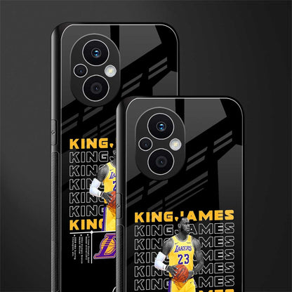 king james back phone cover | glass case for oppo f21 pro 5g