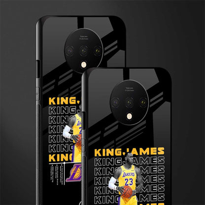 king james glass case for oneplus 7t image-2