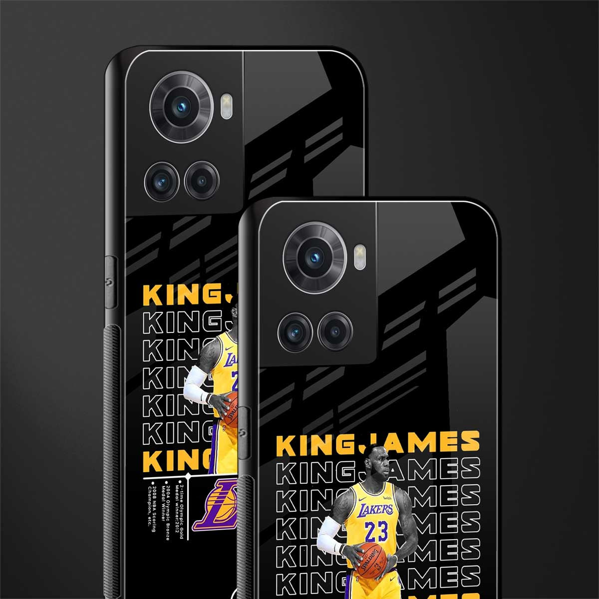 king james back phone cover | glass case for oneplus 10r 5g