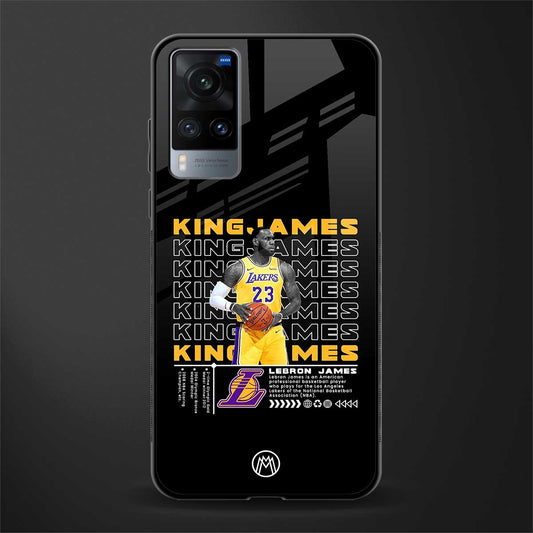 king james glass case for vivo x60 image