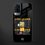 king james glass case for vivo x60 image