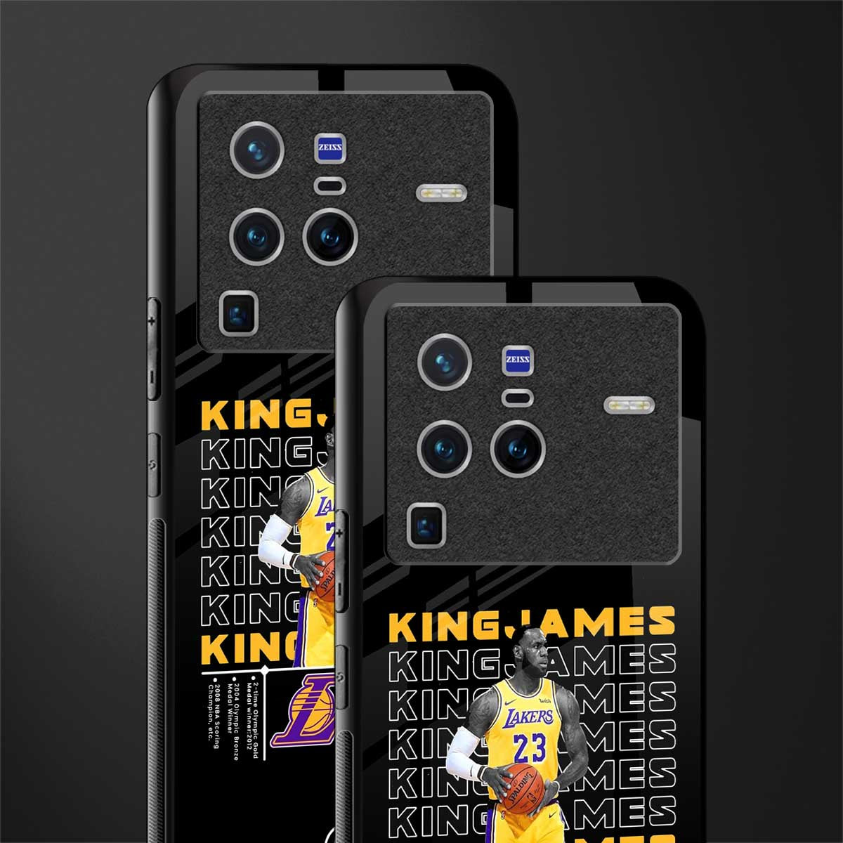 king james glass case for vivo x80 pro 5g image-2