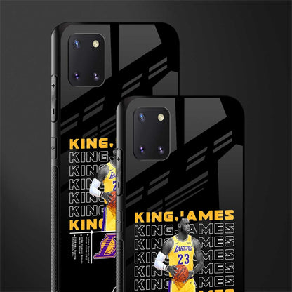 king james glass case for samsung galaxy note 10 lite image-2