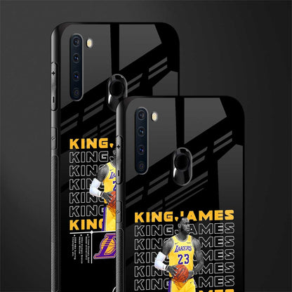 king james glass case for samsung a21 image-2