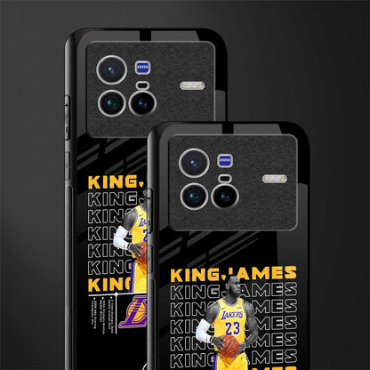 king james glass case for vivo x80 image-2