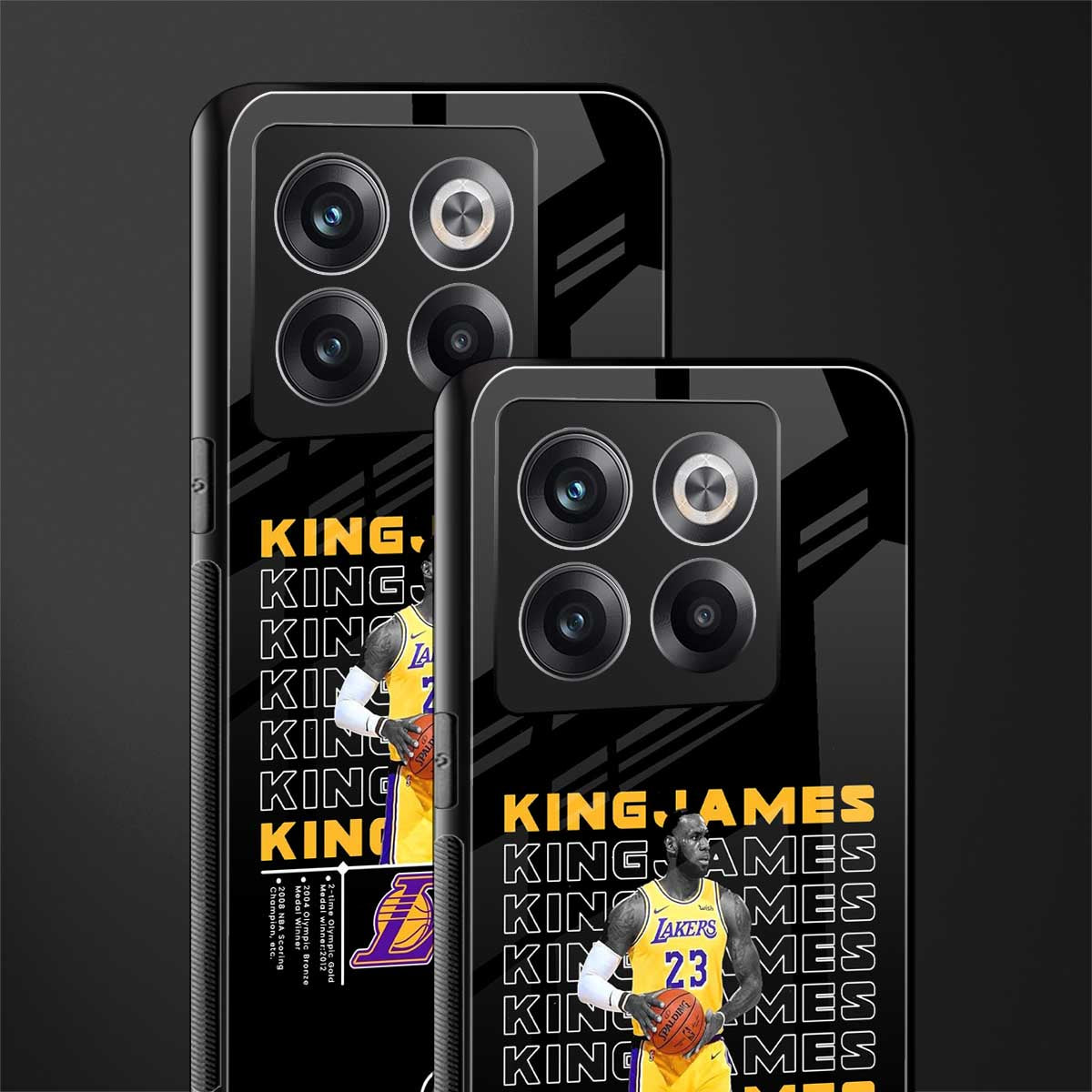 king james back phone cover | glass case for oneplus 10t