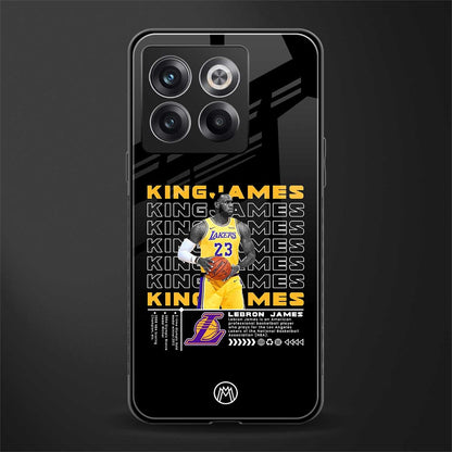 king james back phone cover | glass case for oneplus 10t