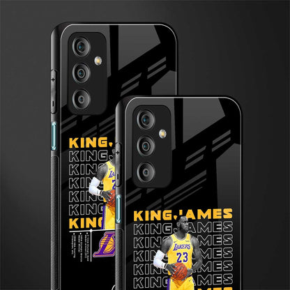 king james back phone cover | glass case for samsung galaxy f23 5g