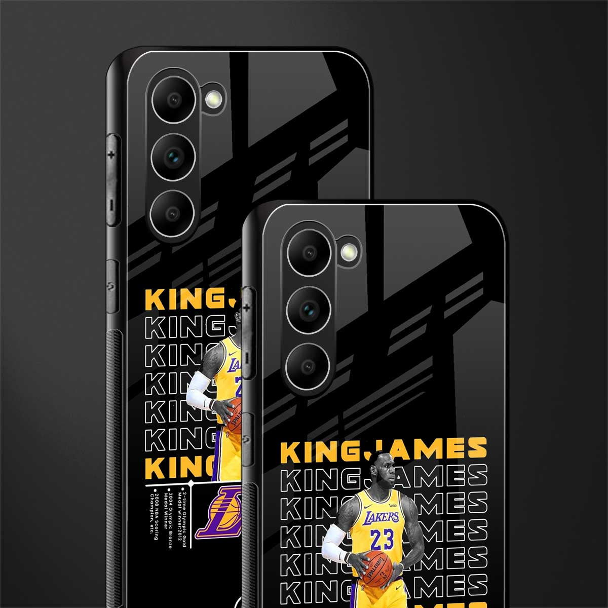 king james glass case for phone case | glass case for samsung galaxy s23