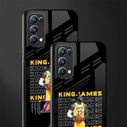 king james back phone cover | glass case for oppo reno 5