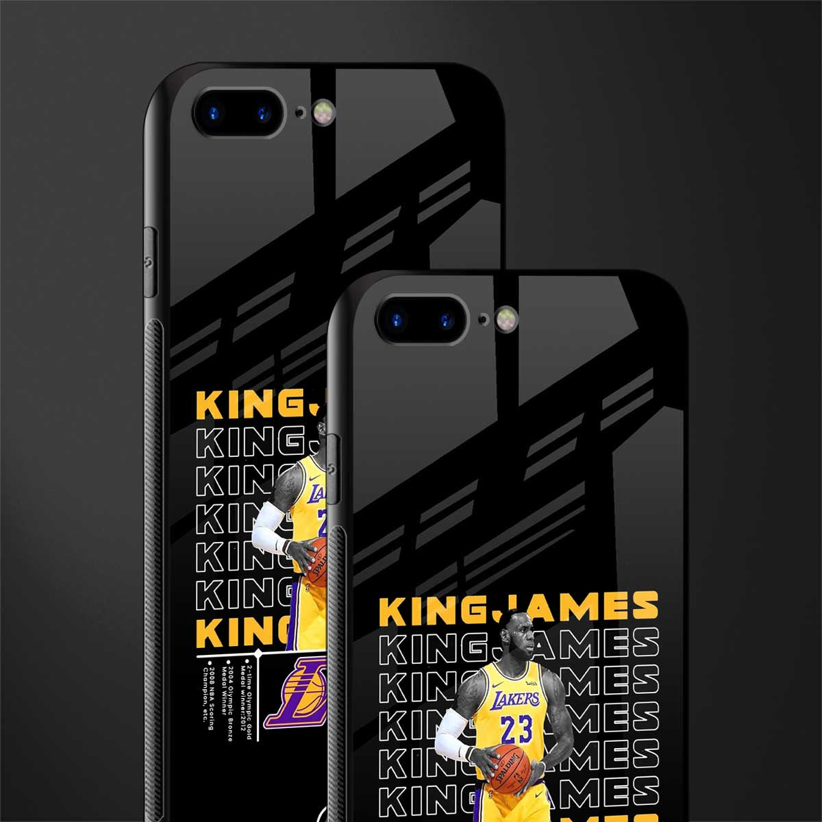 king james glass case for iphone 7 plus image-2