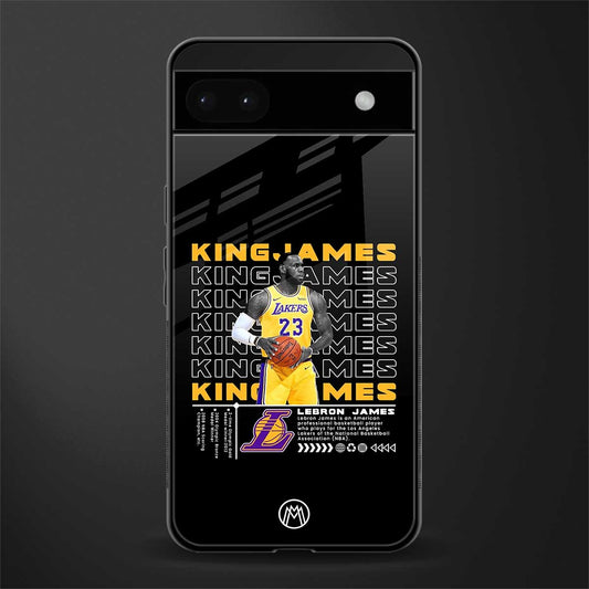 king james back phone cover | glass case for google pixel 6a