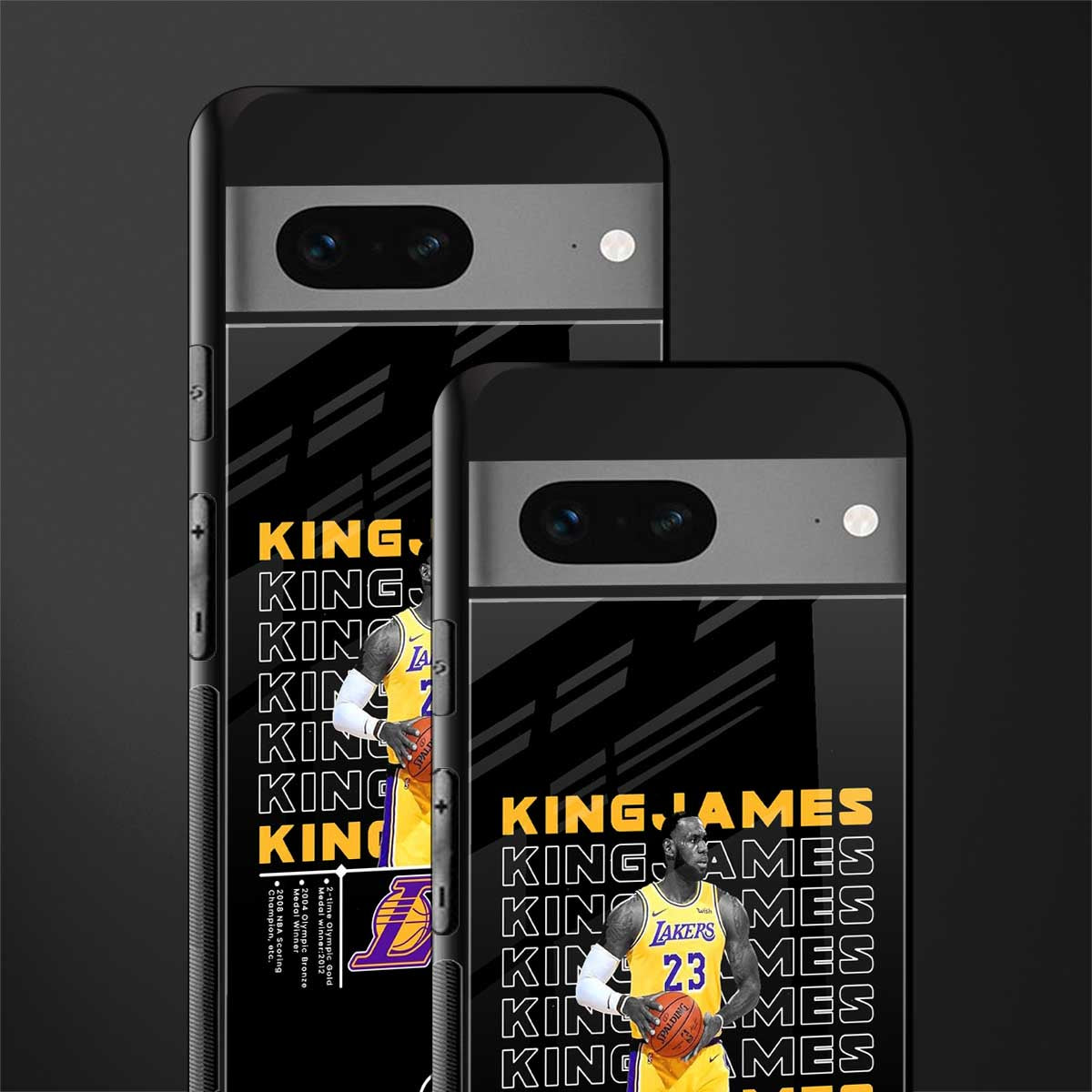 king james back phone cover | glass case for google pixel 7