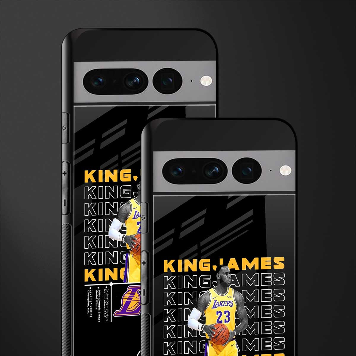 king james back phone cover | glass case for google pixel 7 pro