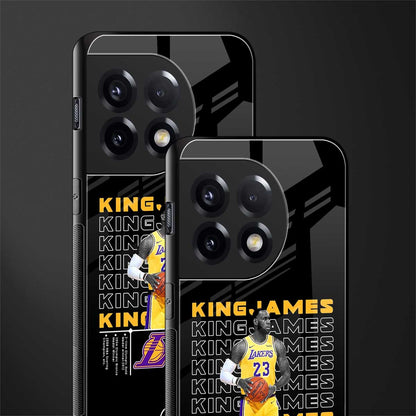 king james back phone cover | glass case for oneplus 11r