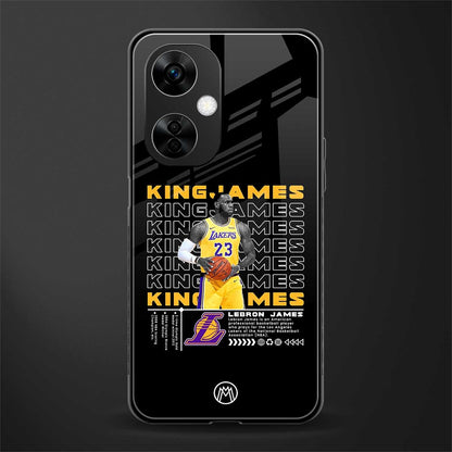 king james back phone cover | glass case for oneplus nord ce 3 lite