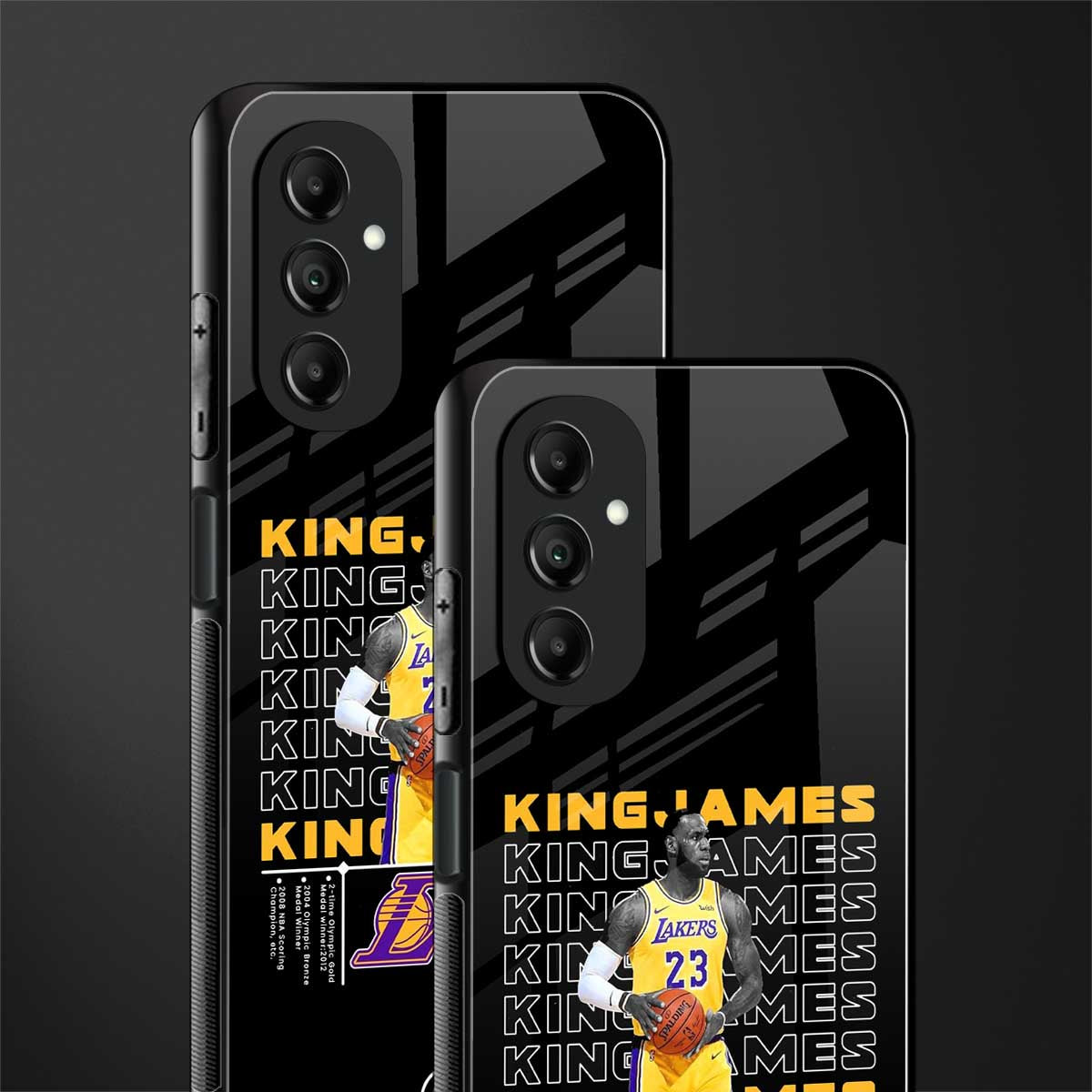 king james back phone cover | glass case for samsung galaxy a14 5g