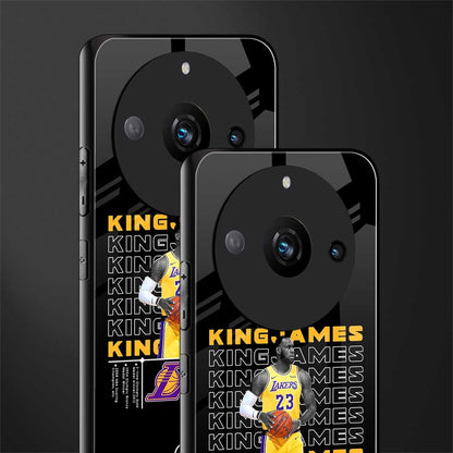 king james back phone cover | glass case for realme 11 pro 5g