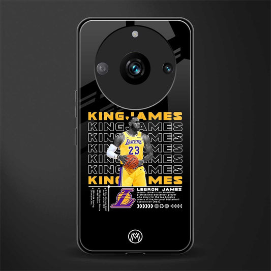 king james back phone cover | glass case for realme 11 pro 5g
