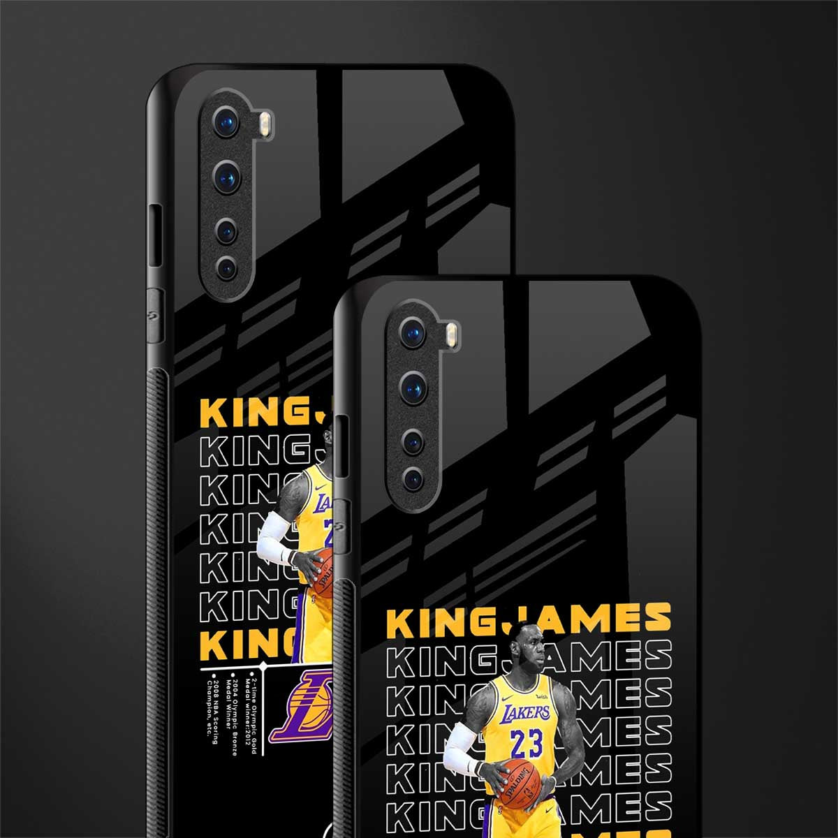 king james glass case for oneplus nord ac2001 image-2