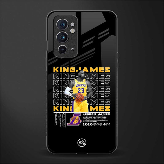 king james glass case for oneplus 9rt image