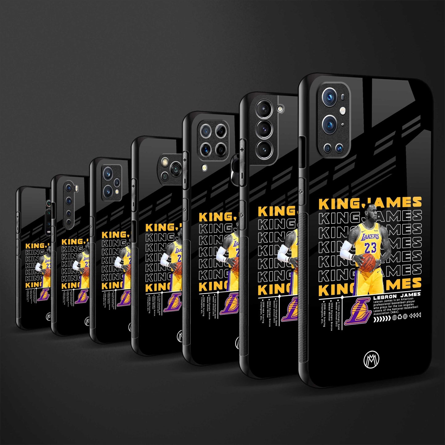 king james glass case for vivo y95 image-3