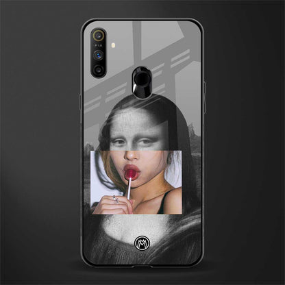 la mona lisa glass case for realme narzo 10a image