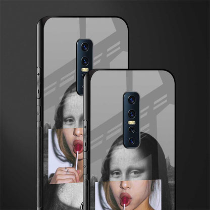 la mona lisa glass case for vivo v17 pro image-2
