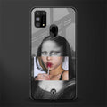 la mona lisa glass case for samsung galaxy m31 prime edition image