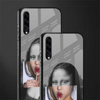 la mona lisa glass case for samsung galaxy a50s image-2