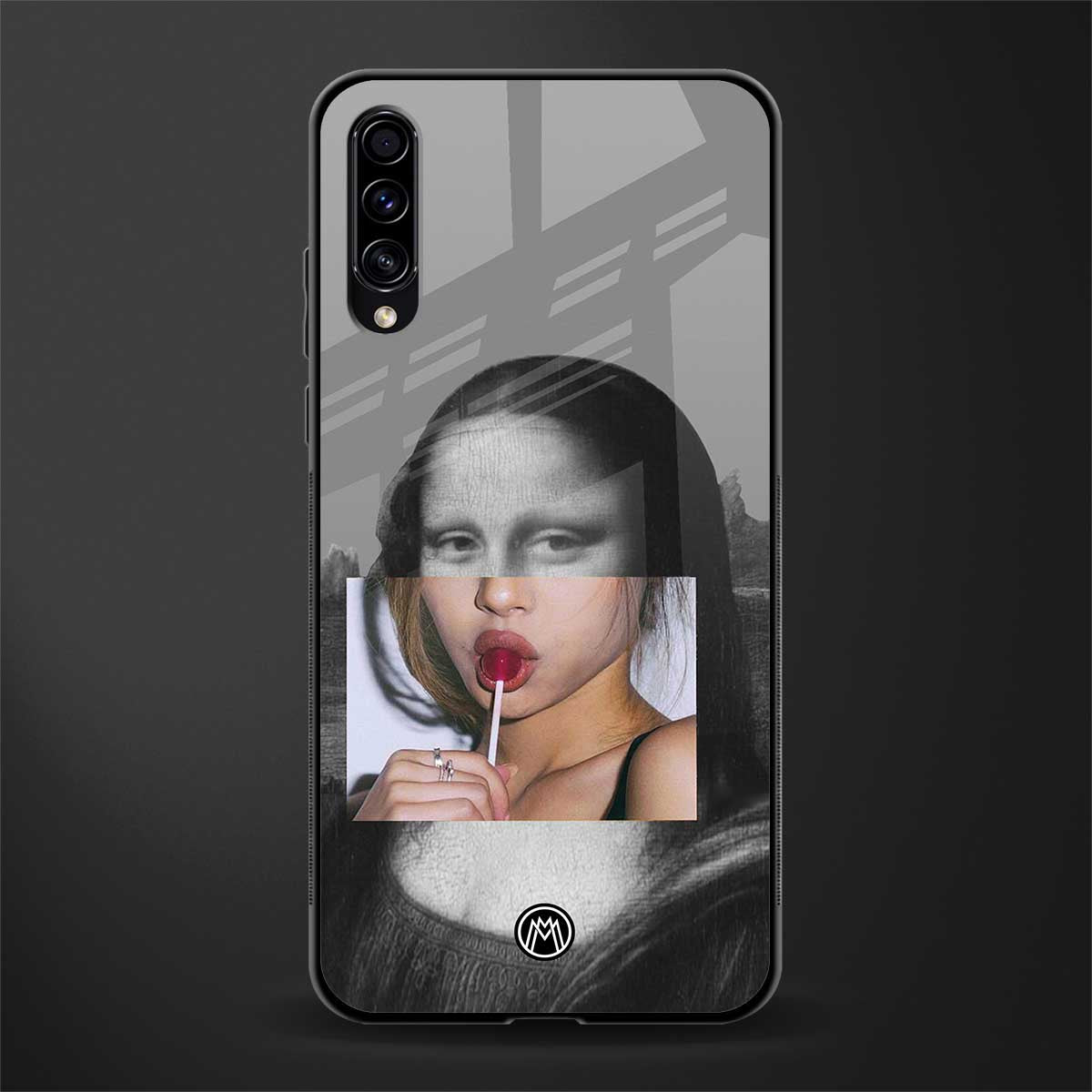 la mona lisa glass case for samsung galaxy a50 image