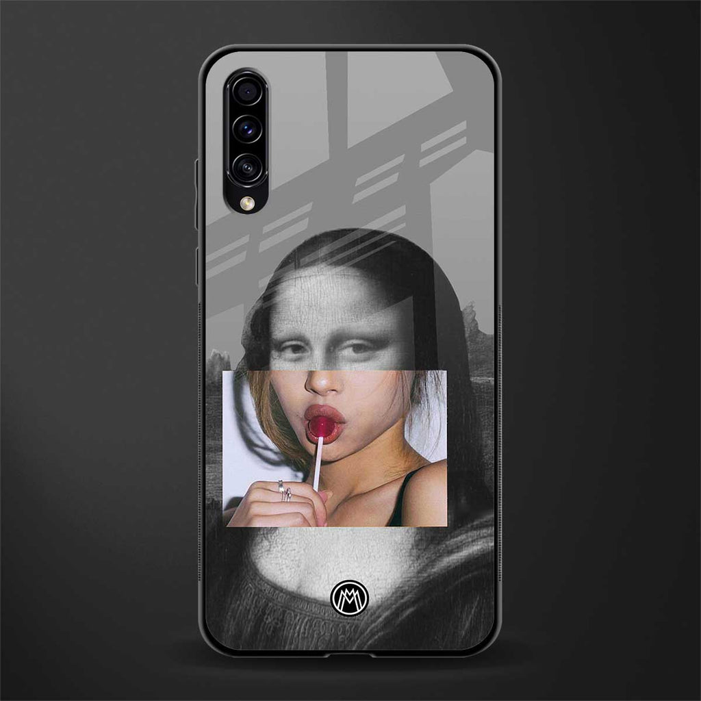 la mona lisa glass case for samsung galaxy a50s image