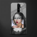 la mona lisa glass case for redmi note 8 pro image