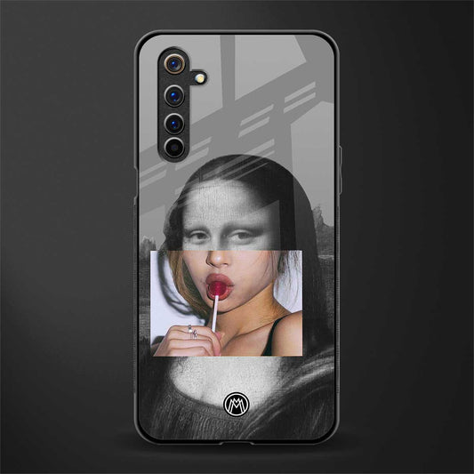 la mona lisa glass case for realme 6i image