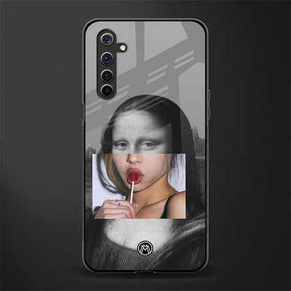 la mona lisa glass case for realme 6 pro image
