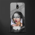 la mona lisa glass case for redmi 8a image