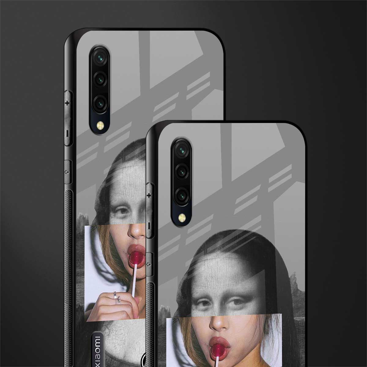 la mona lisa glass case for mi a3 redmi a3 image-2