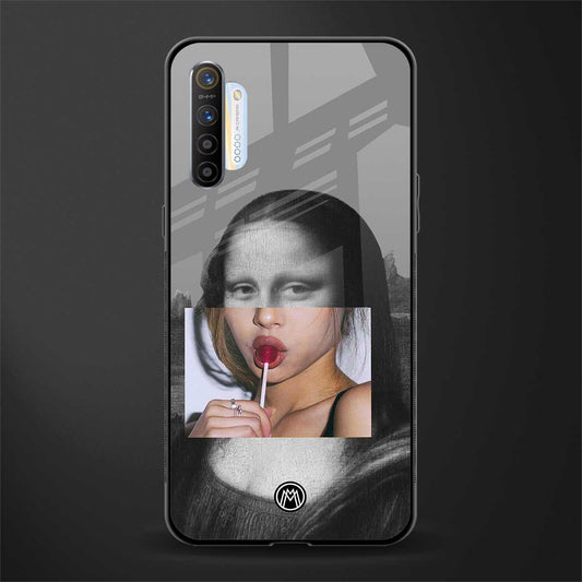 la mona lisa glass case for realme x2 image