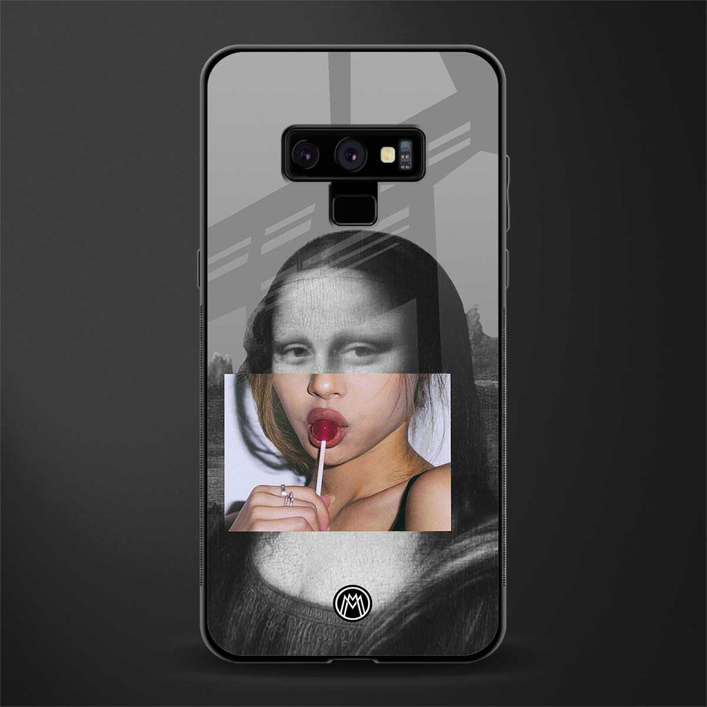 la mona lisa glass case for samsung galaxy note 9 image