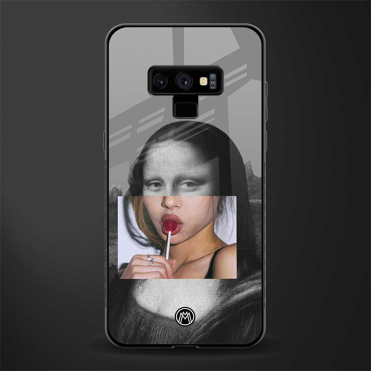 la mona lisa glass case for samsung galaxy note 9 image