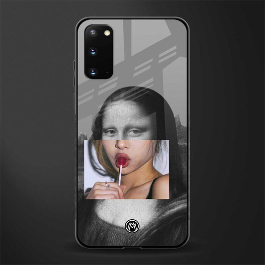 la mona lisa glass case for samsung galaxy s20 image
