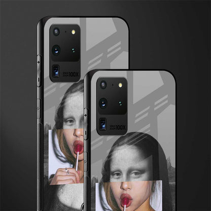 la mona lisa glass case for samsung galaxy s20 ultra image-2