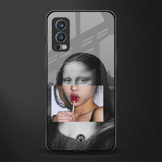 la mona lisa glass case for oneplus nord 2 5g image