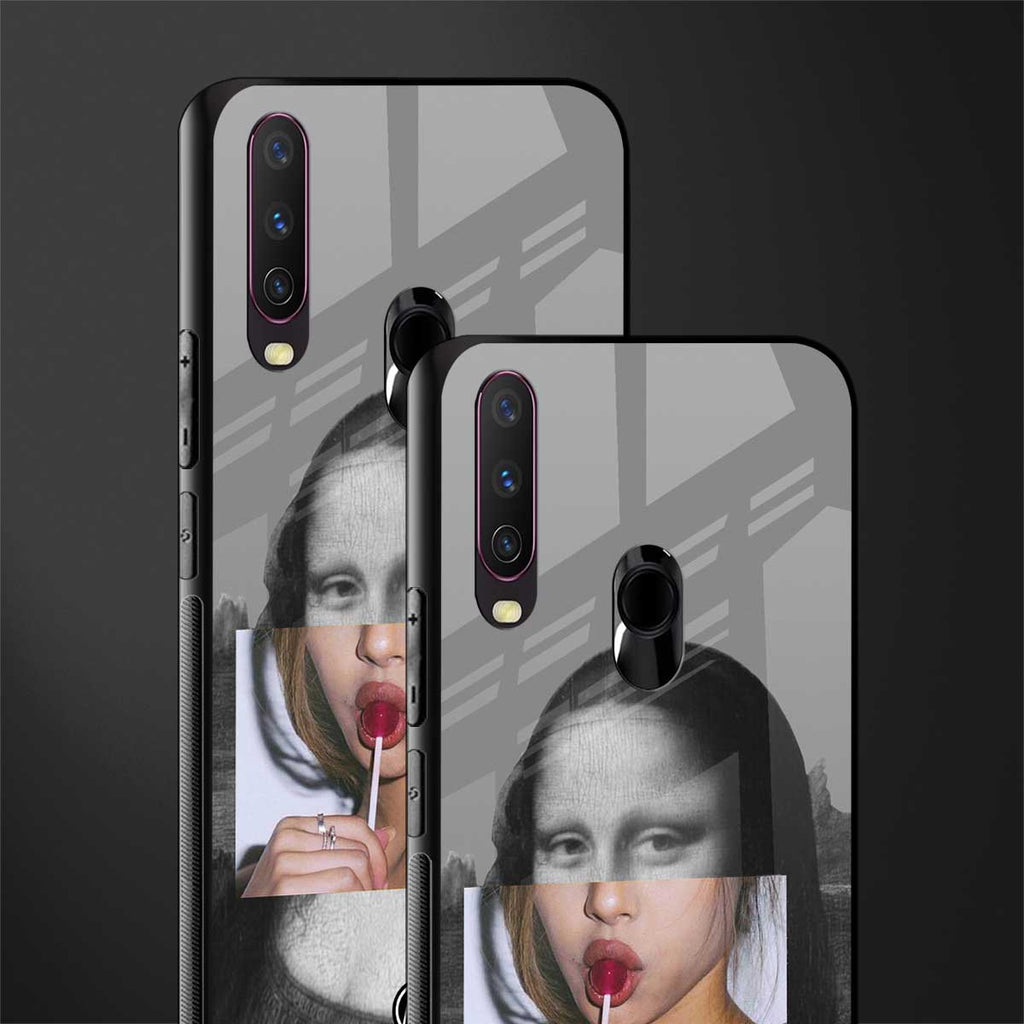 la mona lisa glass case for vivo y12 image-2