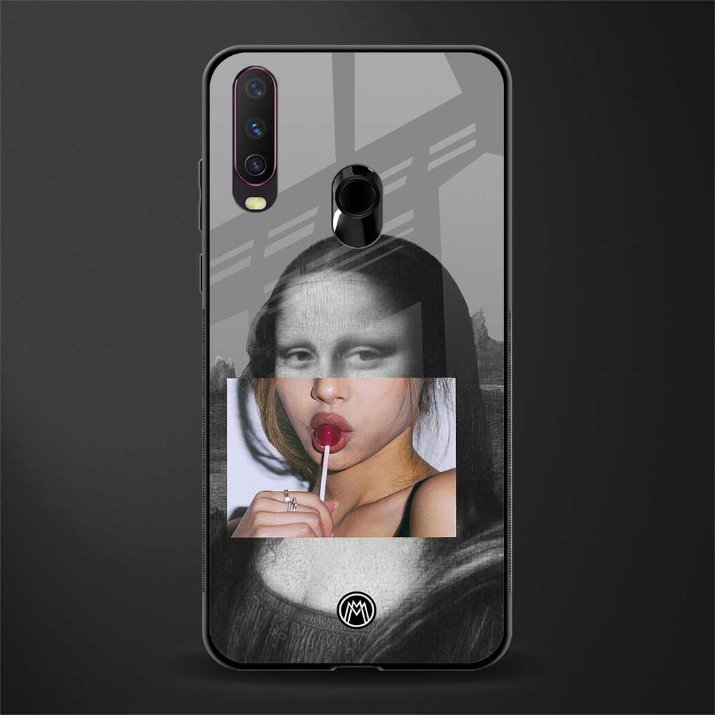 la mona lisa glass case for vivo y12 image