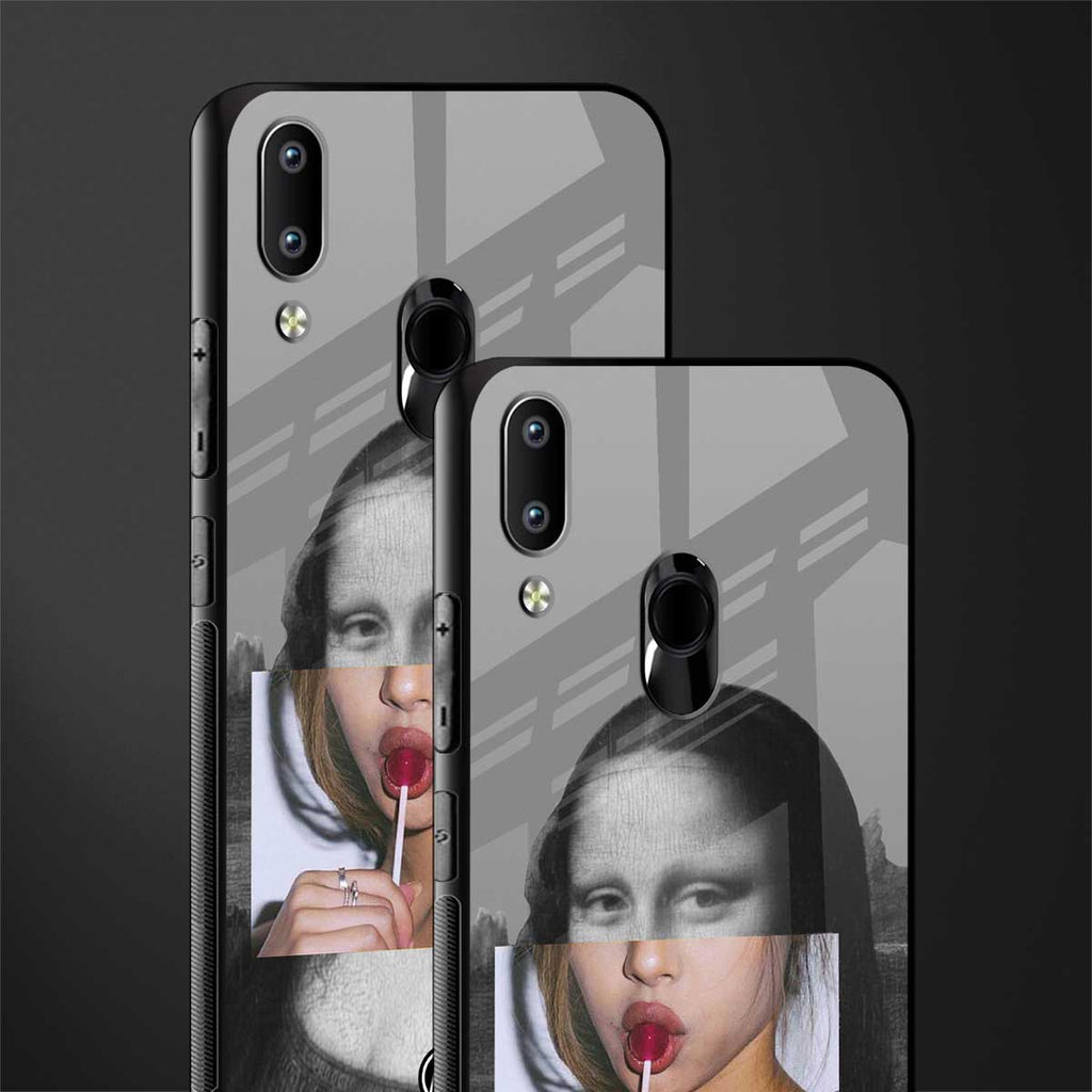 la mona lisa glass case for vivo y93 image-2