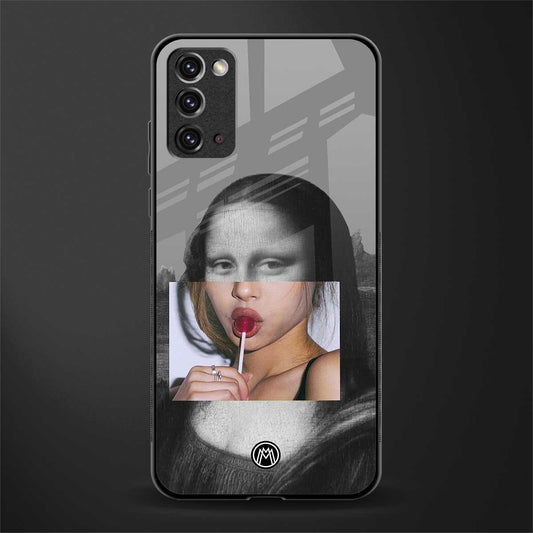 la mona lisa glass case for samsung galaxy note 20 image