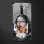 la mona lisa glass case for realme x2 pro image